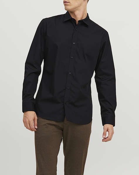 JACK&JONES JJEJOE SHIRT LS PLAIN NOOS