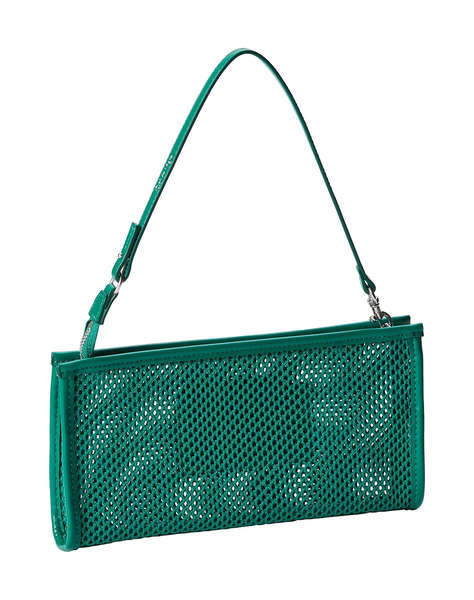 CALVIN KLEIN JEANS EMBLEM MESH CONVERTIBLE POUCH