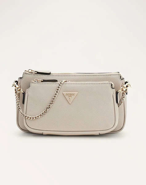 GUESS NOELLE II DBL POUCH CROSSBODY ДАМСКА ЧАНТА