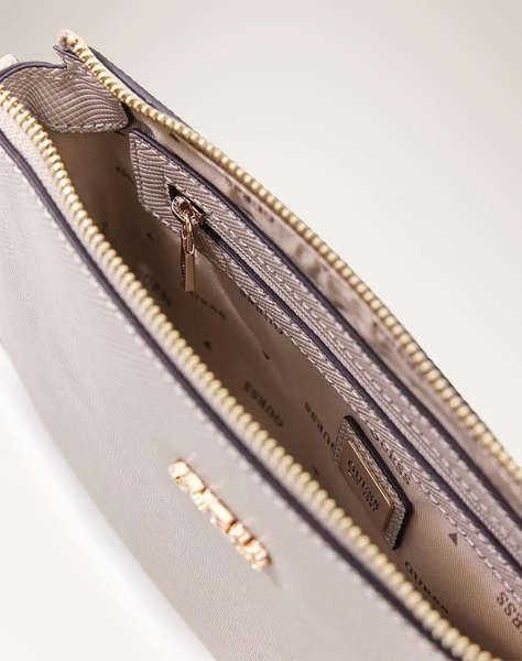 GUESS NOELLE II DBL POUCH CROSSBODY ДАМСКА ЧАНТА