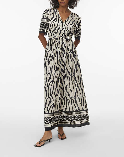 VERO MODA VMKAMILLE 2/4 ANKLE DRESS WVN BTQ BE