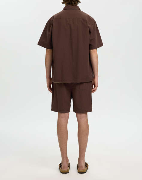 SELECTED SLHRLXSTUART SEERSUCKER SS SHIRT