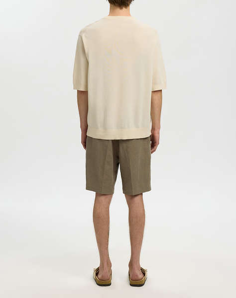 SELECTED SLHTORINO SS RELAXED STRUCTURE CREW NECK