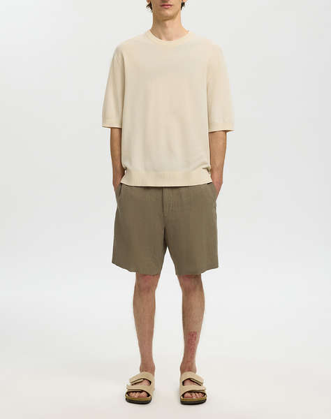 SELECTED SLHTORINO SS RELAXED STRUCTURE CREW NECK