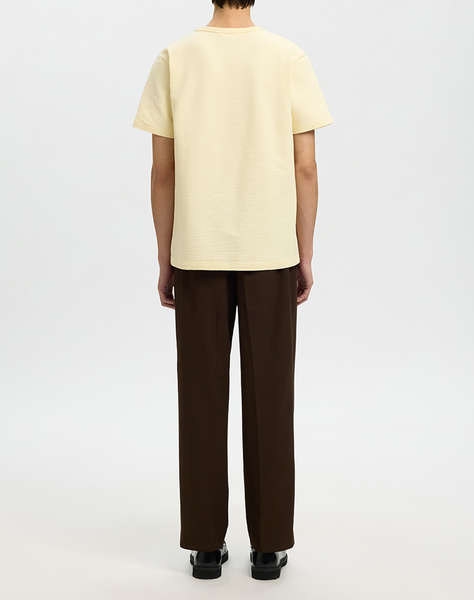 SELECTED SLMSANDER SEERSUCKER SS O-NECK TEE