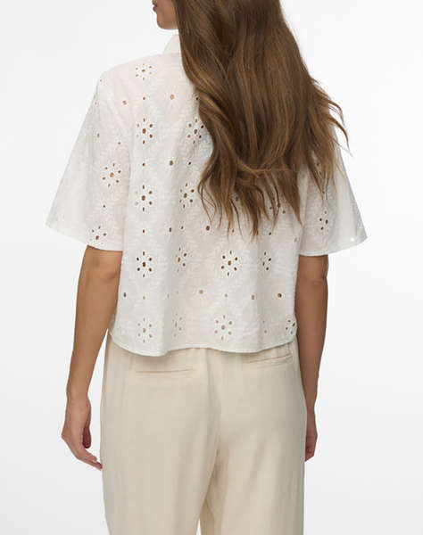 VERO MODA VMELIZA SHORT 2/4 SLEEVE SHIRT WVN NOOS