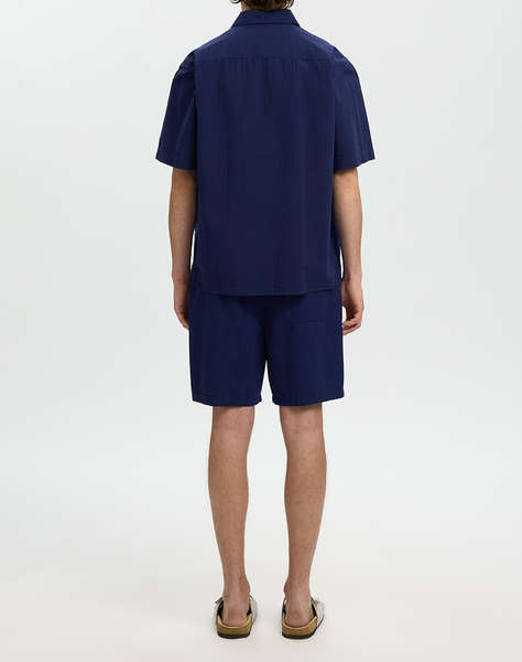 SELECTED SLHRLXSTUART SEERSUCKER SS SHIRT