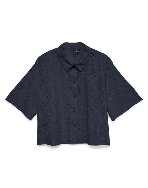 VERO MODA VMELIZA SHORT 2/4 SLEEVE SHIRT WVN NOOS