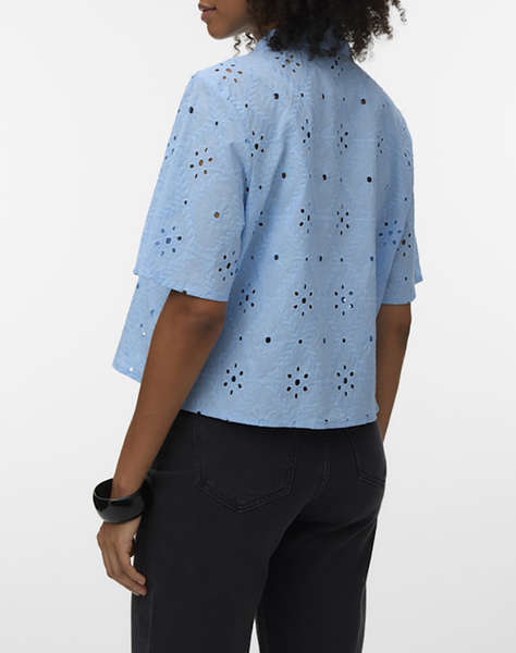 VERO MODA VMELIZA SHORT 2/4 SLEEVE SHIRT WVN NOOS