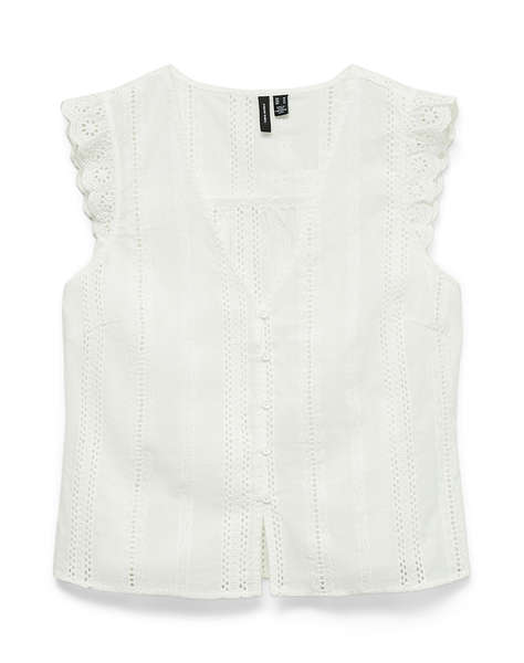 VERO MODA VMBELL EMB SL TOP WVN