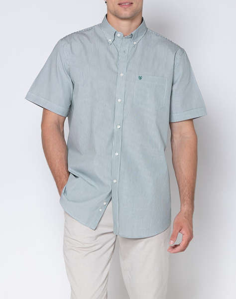 THE BOSTONIANS РИЗА ACORN REGULAR FIT Stripe POPLIN Button-down Regular Fit