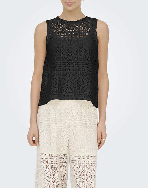ONLY ONLLIAN LACE TANK TOP JRS NOOS