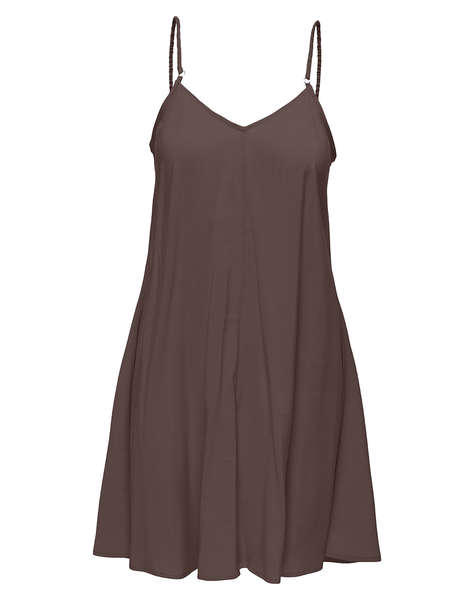 ONLY ONLMADELI OAKLYN STRAP SHORT DRESS WVN