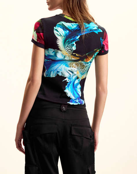 DESIGUAL TS_MULTIFLOWERS_LAC ДАМСКА БЛУЗА