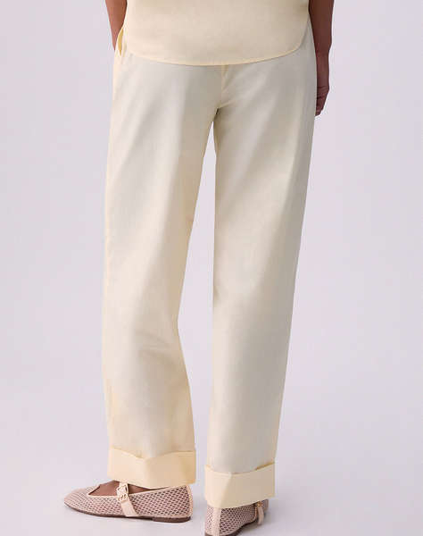 LIU JO BLACK_CA6C54_ECS PANT. C/FIBBIA WOMEN''S PANTS