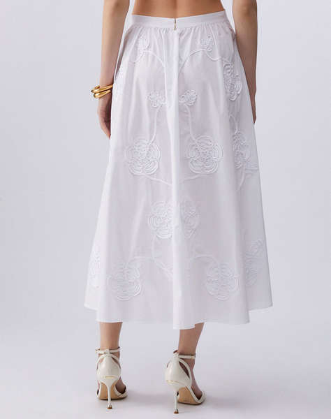 LIU JO BLACK_CA6C47_GONNA CON SPACCO WOMEN''S SKIRT