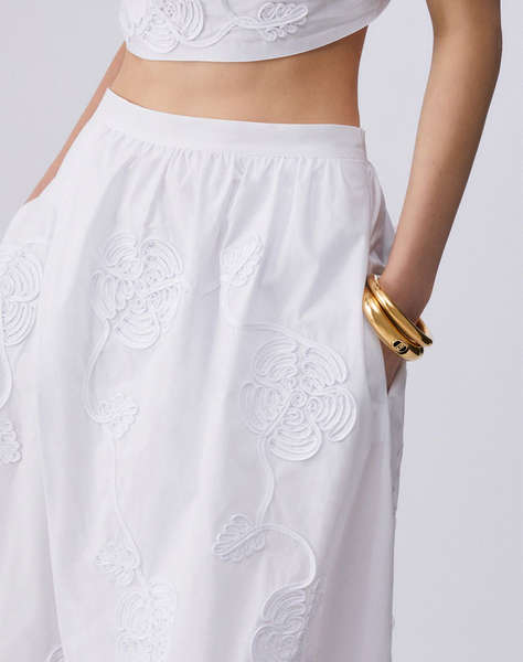 LIU JO BLACK_CA6C47_GONNA CON SPACCO WOMEN''S SKIRT