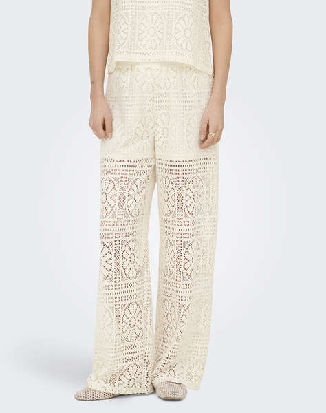 ONLY ONLLIAN LACE WIDE PANTS JRS NOOS