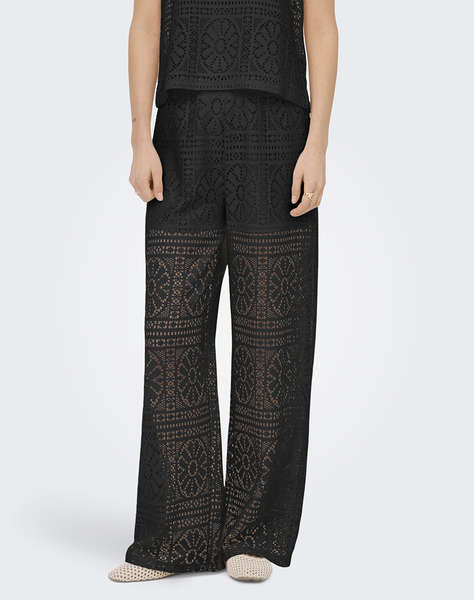 ONLY ONLLIAN LACE WIDE PANTS JRS NOOS