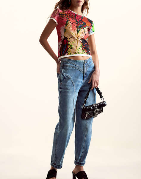DESIGUAL TS_BUGS_LACROIX ДАМСКА БЛУЗА