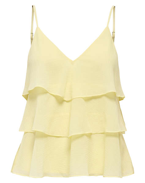 ONLY ONLLINN LIFE FLOUNCE SINGLET WVN NOOS