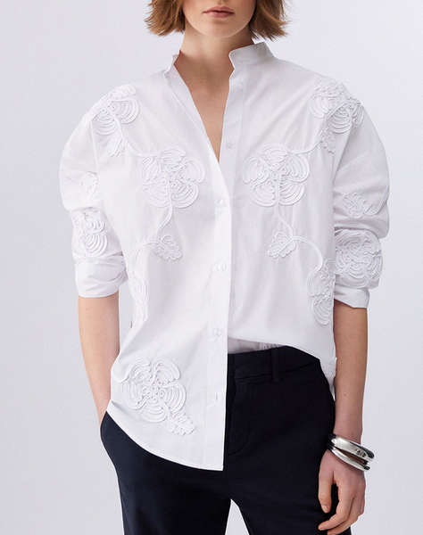 LIU JO BLACK_CA6C47_CAMICIA OVER WOMEN''S SHIRT