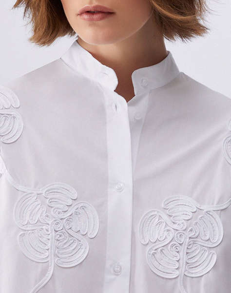 LIU JO BLACK_CA6C47_CAMICIA OVER WOMEN''S SHIRT
