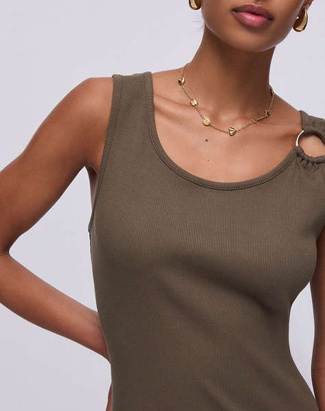 LIU JO BEACHWEAR_VA6J05_ABITO JERSEY COSTINA ДАМСКА РОКЛЯ