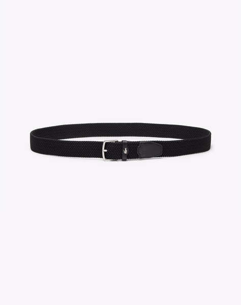 LACOSTE MEN''S BELT35 STRETCH WOWEN BELT