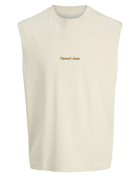 JACK&JONES JORNORREBRO EMB TEE SL CREW NECK LN