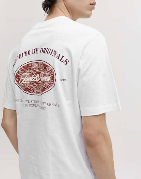 JACK&JONES JORCASSIS AOP ELEMENT TEE SS CN
