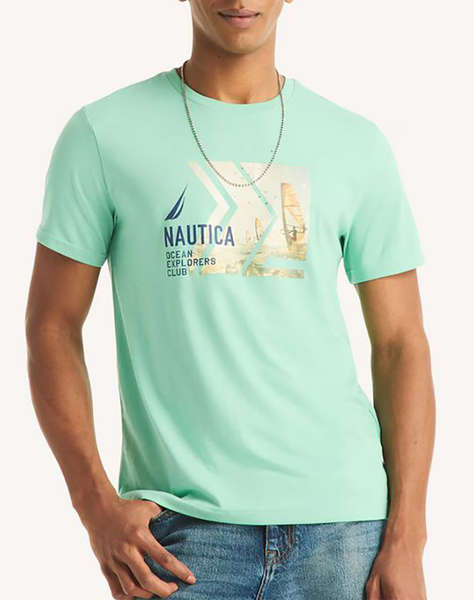 NAUTICA БЛУЗА T-SHIRT ΚΜ SUSTAINABLE OCEAN EXPLORERS DP