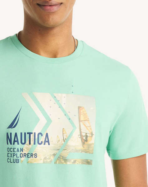 NAUTICA БЛУЗА T-SHIRT ΚΜ SUSTAINABLE OCEAN EXPLORERS DP