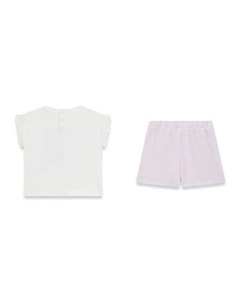 GUESS SET SS T-SHIRT+ACTIVE SHORTS CHILDREN''S SET GIRL