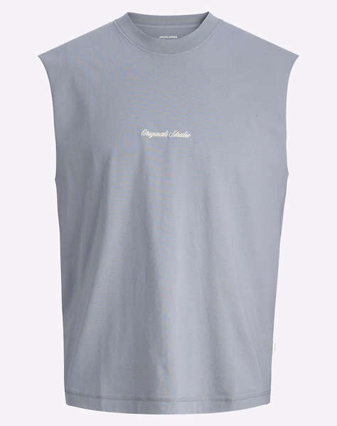 JACK&JONES JORNORREBRO EMB TEE SL CREW NECK LN