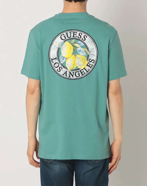 GUESS CN SS LEMON CIRCLE TEE BLOUSE MEN''S