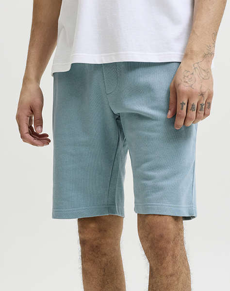 JACK&JONES JPSTGORDON COLLEGE SWEAT SHORTS MID