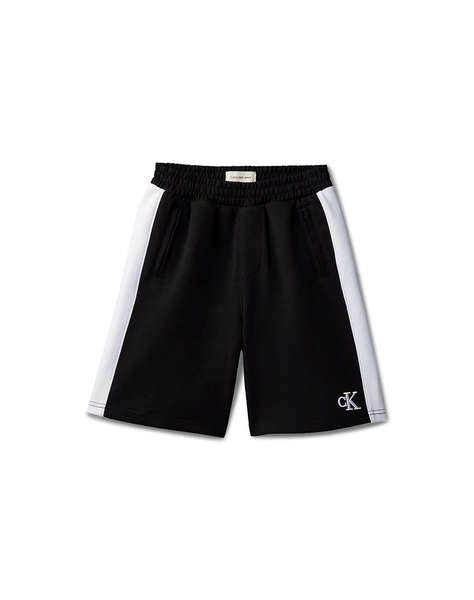 CALVIN KLEIN JEANS COLORBLOCK RELAXED SHORTS