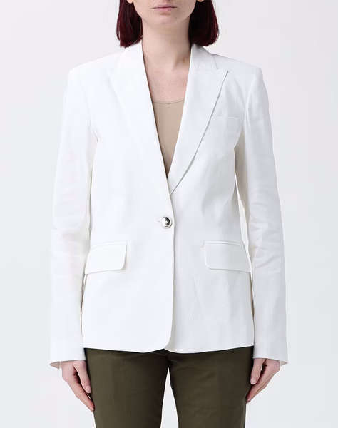PINKO FREDA GIACCA LINO STRETCH