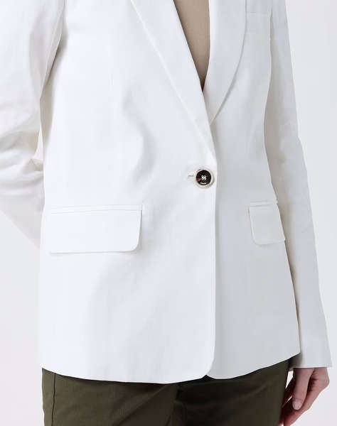PINKO FREDA GIACCA LINO STRETCH