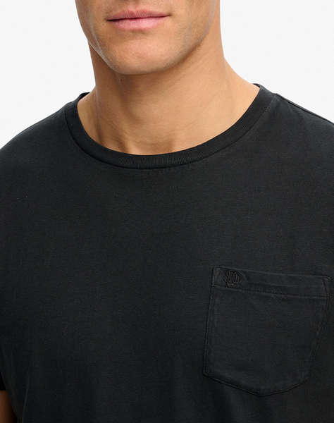 SUPERDRY D1 COTTON CLASSIC LINEN PKT TEE MEN''S BLOUSE