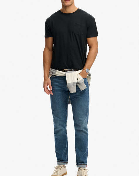 SUPERDRY D1 COTTON CLASSIC LINEN PKT TEE MEN''S BLOUSE