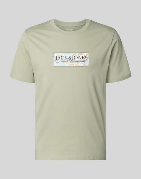 JACK&JONES JORMONTAUK FRONT TEE SS CREW NECK FST