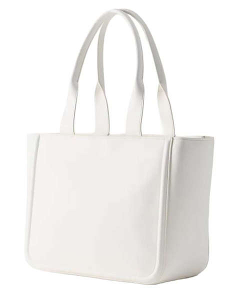 CALVIN KLEIN RAISED CK MEDIUM TOTE