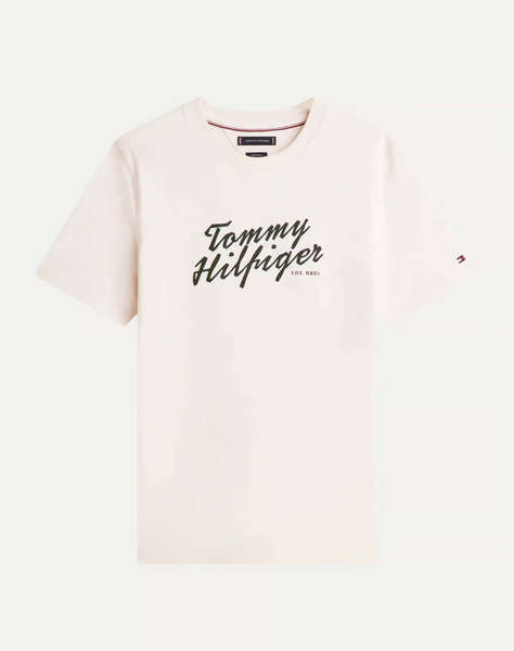 TOMMY HILFIGER SUMMER TEXT GRAPHIC TEE