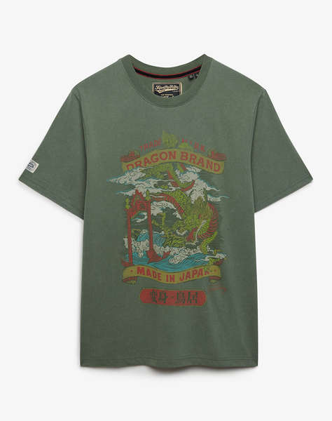 SUPERDRY D1 OVIN VL TOKYO RELAXED TEEMEN''S BLOUSE