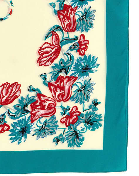 PINKO LIMBO FOULARD TWILL STAMPA LOG