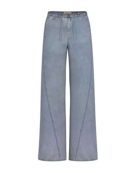 GUESS JEANS GJ LR JOGGER TWISTED EXTRAWIDE WOMEN''S PANTS