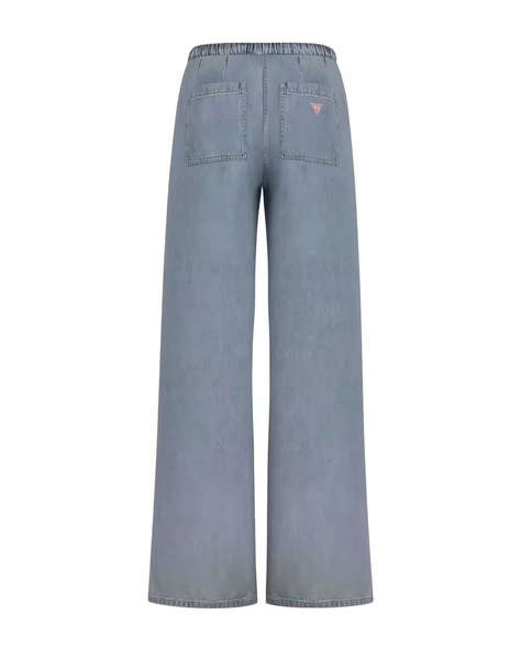 GUESS JEANS GJ LR JOGGER TWISTED EXTRAWIDE WOMEN''S PANTS