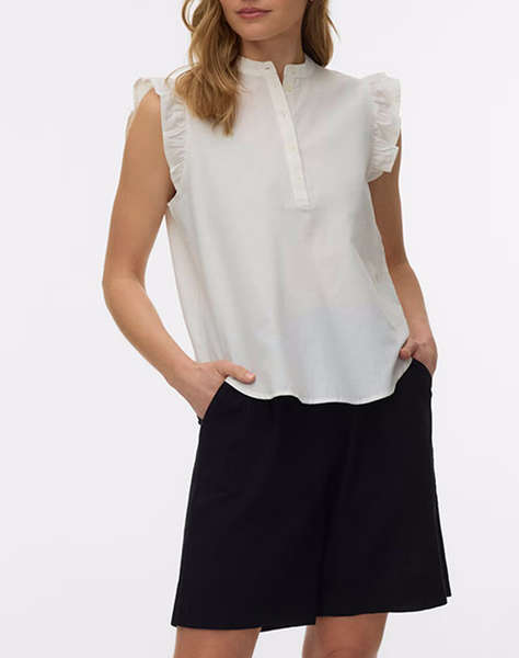 VERO MODA VMSELMA SS FRILL TOP